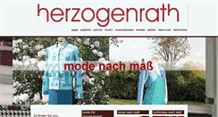 Desktop Screenshot of isabell-herzogenrath.de